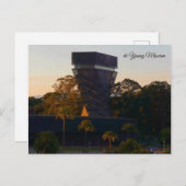 サンフランシスコ・デ・ヤング・ミュージアム#3-2はがき ポストカード (正面/裏面)