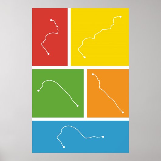 サンフランシスコ – トランジットパレット ポスター (正面)