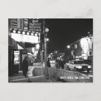 サンフランシスコ，ノースビーチ ポストカード