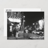 サンフランシスコ，ノースビーチ ポストカード (正面/裏面)