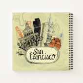 サンフランシスコ・ハンド・ドローン ノートブック (裏面)