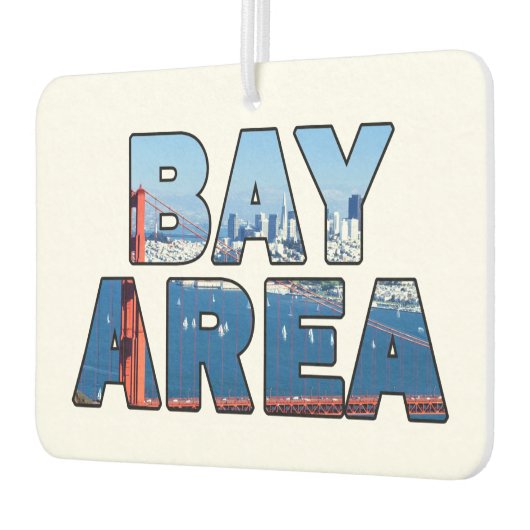 サンフランシスコ・ベイエリア カーエアーフレッシュナー (左)