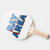 サンフランシスコ・ベイエリア 卓球ラケット (横)