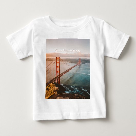 サンフランシスコ ベビーTシャツ (正面)