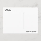 サンフランシスコ ポストカード (裏面)