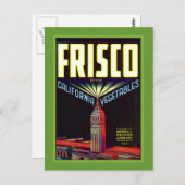 サンフランシスコ ポストカード (正面/裏面)