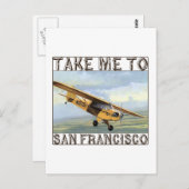サンフランシスコ ポストカード (正面/裏面)