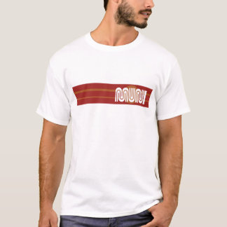 サンフランシスコ・ムニのストライプデザイン Tシャツ