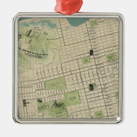 サンフランシスコ メタルオーナメント (正面)