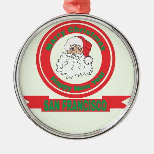 サンフランシスコ メタルオーナメント (正面)