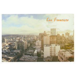 サンフランシスコ メタルプリント