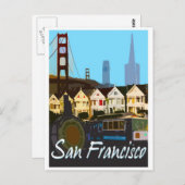 サンフランシスコ・モンタージュポストカード ポストカード (正面/裏面)
