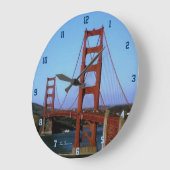 サンフランシスコ ラージ壁時計 (傾斜)