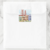 サンフランシスコ |レディース絵を描ズ スクエアシール (バッグ)