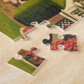 サンフランシスコ,ロンバード通り | ヴィンテージレトロ ジグソーパズル (側面)