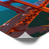 サンフランシスコ・ヴィンテージ・トラベルアートポスター ポスター (角)