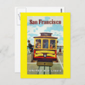 サンフランシスコ・ヴィンテージ・トラベル ポストカード (正面/裏面)