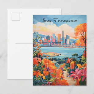 サンフランシスコ 旅行 都市 絵画 美意識 ポストカード