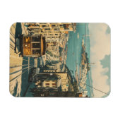 サンフランシスコ:沿岸のノスタルジアヴィンテージ マグネット (横)