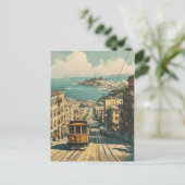 サンフランシスコ：沿岸ノスタルジアヴィンテージはがき ポストカード (スタンド正面)