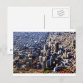 サンフランシスコ 空撮景観 ポストカード (正面/裏面)
