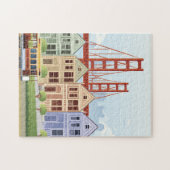 サンフランシスコ|色彩の鮮やかな女性 ジグソーパズル (横)