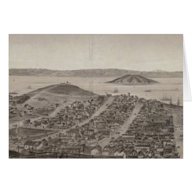 サンフランシスコ、1862年ロシアの丘 (正面横)