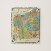 サンフランシスコ(1890年)のヴィンテージの地図 ジグソーパズル (縦)