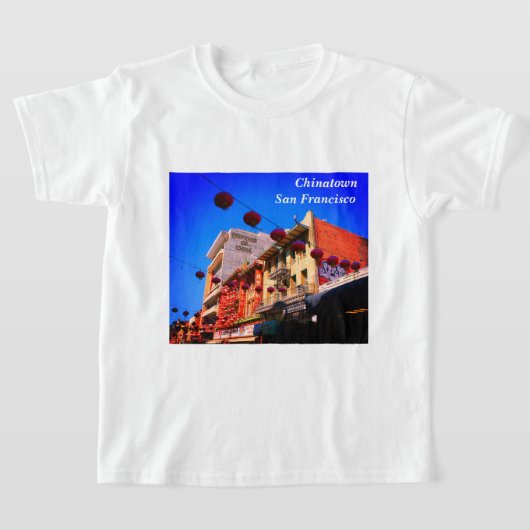 サンフランシスコ#4チャイナタウンTシャツ Tシャツ (レイダウン)