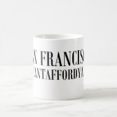 サンフランシスコ、Cantaffordya コーヒーマグカップ (中央)