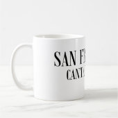 サンフランシスコ、Cantaffordya コーヒーマグカップ (左)