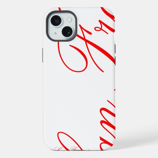 サンフランシスコ iPhone カー​​ス iPhoneケース (裏面)