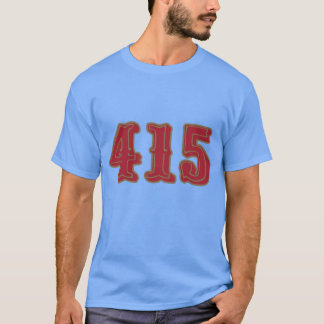 サンフランシスコ LYFE 415 オーバーサイズ Tシャツ
