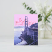サンフランシスコ(SF)ゴールデンゲートブリッジ ポストカード (スタンド正面)