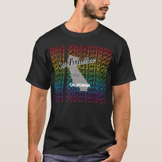 サンフランシスコ Tシャツ  (正面)
