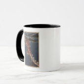 サンフランシスコCA – ゴールデンゲートの夜景 マグカップ (正面左)