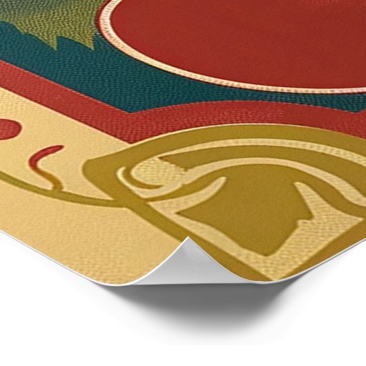 サンフランシスコCA – ゴールデンゲートブリッジ ポスター (角)