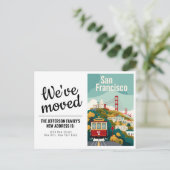 サンフランシスコCalifornia – ケーブルカー引っ越しました ポストカード (スタンド正面)