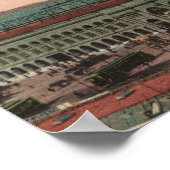 サンフランシスコCAUnionフェリーターミナル建物 ポスター (角)