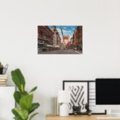 サンフランシスコCAView of Chinatownメイン通り ポスター (ホームオフィス)