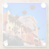 サンフランシスコChinatown #4ガラスコースター ガラスコースター (裏面)