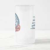 サンフランシスコD11民主党クラブビールステイン フロストグラスビールジョッキ (中央)