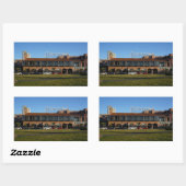 サンフランシスコGhirardelliスクエア#2スタンプ 長方形シール (シート)