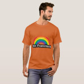 サンフランシスコLGBTのプライドの虹- .PNG Tシャツ (正面フル)