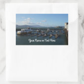 サンフランシスコPier 39 #9シール 長方形シール (バッグ)