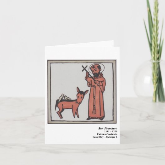 サンフランシスコSantoカード カード (正面)