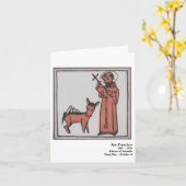 サンフランシスコSantoカード カード (黄色い花)