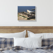 サンフランシスコSutro Bath遺跡#2 Canvas キャンバスプリント (インサイチュ (寝室))