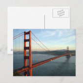 サンフランシスコUSAゴールデンゲートブリッジ ポストカード (正面/裏面)