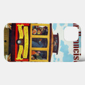 サンフランシスコUSAヴィンテージトラベルケース Case-Mate iPhoneケース (裏面 (横))